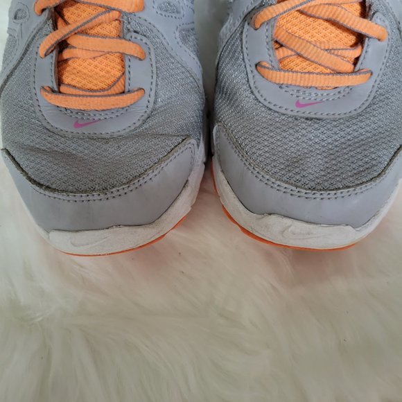 Nike Revolution 2 554900-016 Women's Gray/Orange Athletic Running Shoes Size 7 - Picture 5 of 8